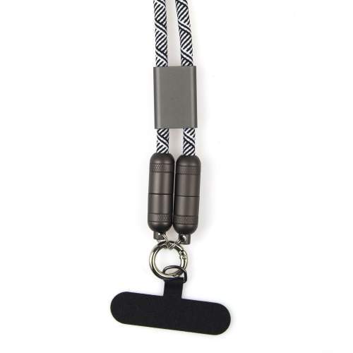 Kabel USB-C smycz sznurkowa okrągła 60W CHILL