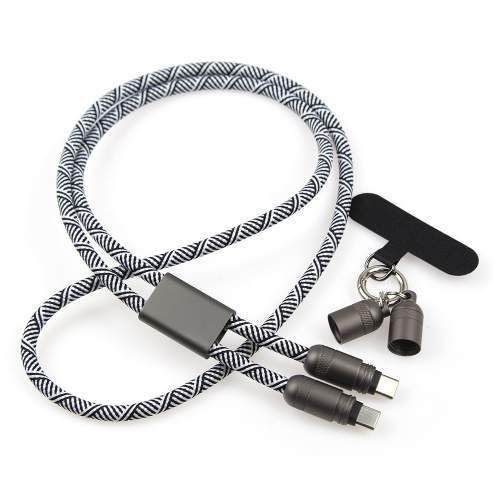Kabel USB-C smycz sznurkowa okrągła 60W CHILL