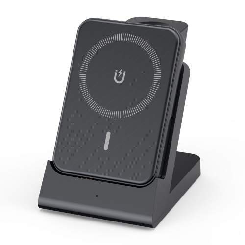 Ładowarka bezprzewodowa 3w1 z odpinanym power bankiem NEGRIL