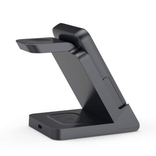 Ładowarka bezprzewodowa 3w1 z odpinanym power bankiem NEGRIL