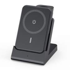 Ładowarka bezprzewodowa 3w1 z odpinanym power bankiem NEGRIL