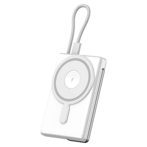 Power Bank z wbudowanym kablem USB-C i podstawką EVOLUTION 10000mAh