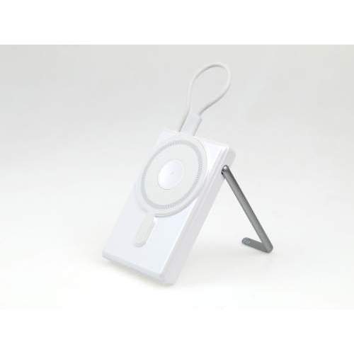 Power Bank z wbudowanym kablem USB-C i podstawką EVOLUTION 10000mAh