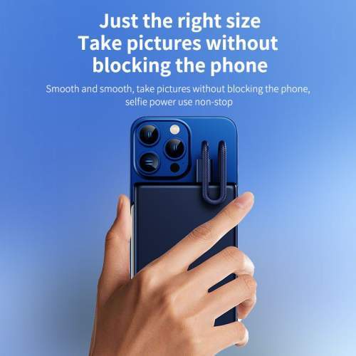 Power Bank z wbudowanym kablem USB-C i podstawką EVOLUTION 10000mAh