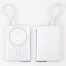 Power Bank z wbudowanym kablem USB-C i podstawką EVOLUTION 10000mAh