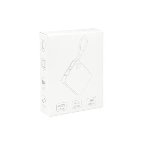 Power Bank z wbudowanym kablem USB-C i wyświetlaczem ZENOX 10000mAh