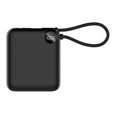 Power Bank z wbudowanym kablem USB-C i wyświetlaczem ZENOX 10000mAh