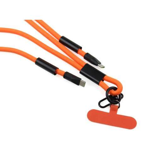 Kabel USB-C smycz sznurkowa okrągła 60W STELLA