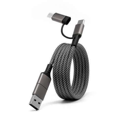 Kabel USB magnetyczny 4w1 60W SPIRAL