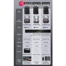 Expandable urban backpack with USB-C port and your logo 17.3