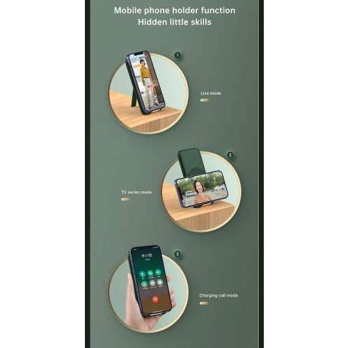 Powerbank z wbudowanymi kablami PRAGUE 10K 10000mAh