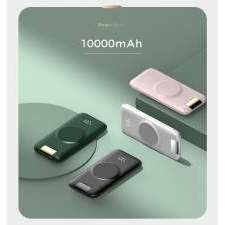 Powerbank z wbudowanymi kablami PRAGUE 10K 10000mAh
