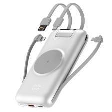 Powerbank z wbudowanymi kablami PRAGUE 20K 20000mAh