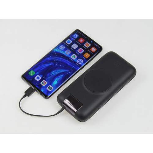 Power bank with built-in cables PRAGUE 20K 20000mAh