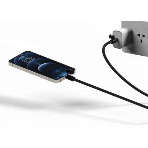 Safety lock lanyard cable USB-C 60W BRISK with logo