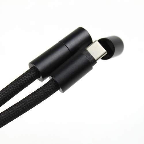 Safety lock lanyard cable USB-C 60W BRISK with logo