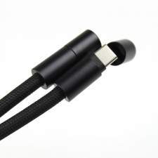 Safety lock lanyard cable USB-C 60W BRISK with logo