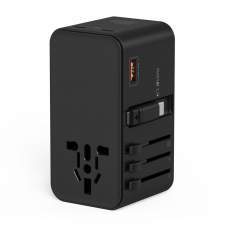 Travel Adapter GaN 100W with Retractable cable EXPLORER