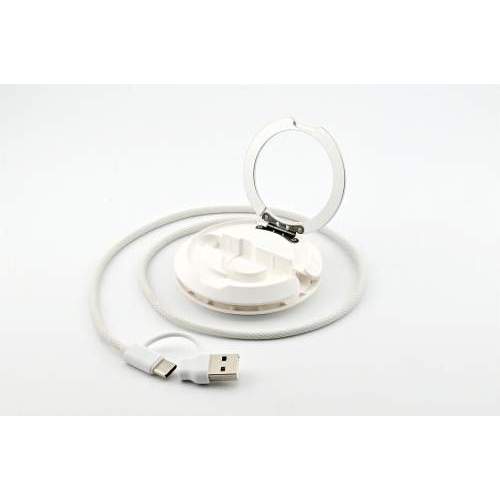 Wireless MagSafe charger 3in1 with built-in cable & stand VIRTO