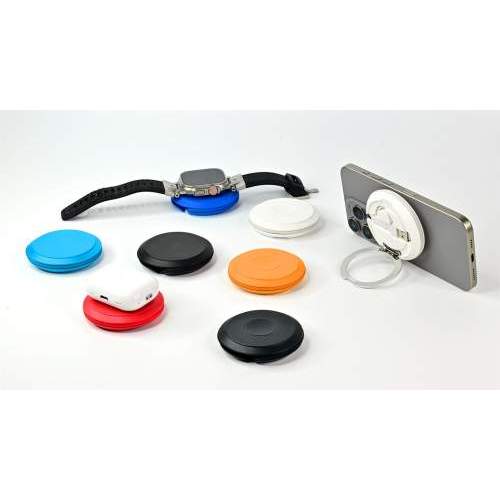 Wireless MagSafe charger 3in1 with built-in cable & stand VIRTO