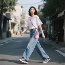 Shoulder lanyard cable ALICANTE 60W USB-C for phone with logo printing