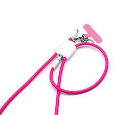 Shoulder lanyard cable ALICANTE 60W USB-C for phone with logo printing