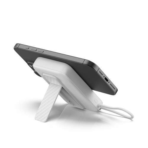 Magnetyczny Power Bank z kablem USB-C i podstawką PRESTO 10000mAh
