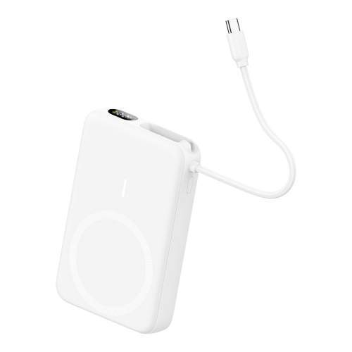 Magnetyczny Power Bank z kablem USB-C i podstawką PRESTO 10000mAh