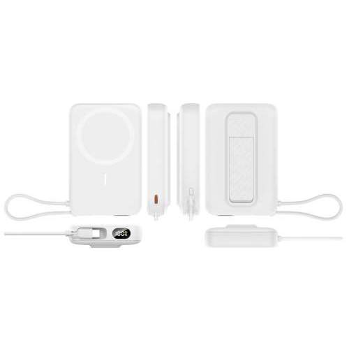 Magnetyczny Power Bank z kablem USB-C i podstawką PRESTO 10000mAh