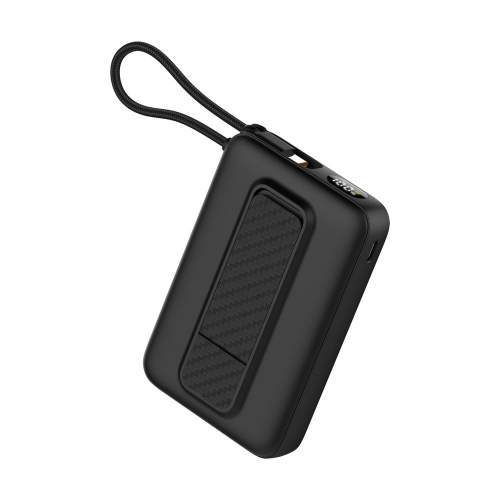 Magnetic Power Bank with USB-C cable & phone stand PRESTO 10000mAh