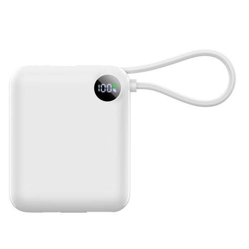 Power Bank z wbudowanymi kablami lightning i USB-C ZENOX 2 10000mAh