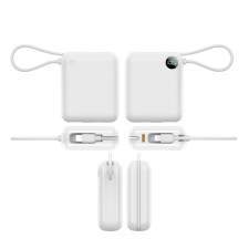 Power Bank z wbudowanymi kablami lightning i USB-C ZENOX 2 10000mAh