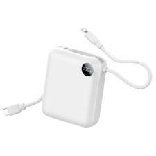 Power Bank z wbudowanymi kablami lightning i USB-C ZENOX 2 10000mAh