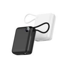 Power Bank with built-in lightning and USB-C cable ZENOX 2 10000mAh