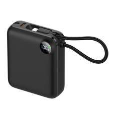 Power Bank with built-in lightning and USB-C cable ZENOX 2 10000mAh