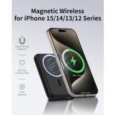 Magnetyczny power bank z ładowaniem bezprzewodowym MAGNETIX 10000mAh