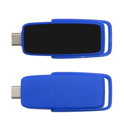 Pamięć USB wysuwana 2w1 OTG USB-C z podświetlanym logo  8-128GB