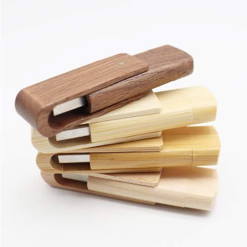 Pamięć USB twister drewniany 2w1 OTG USB-C  1-128GB