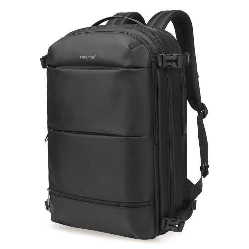 Innovative urban backpack with vacuum compartment with logo printing 17.3