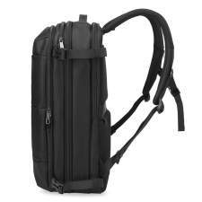 Innovative urban backpack with vacuum compartment with logo printing 17.3