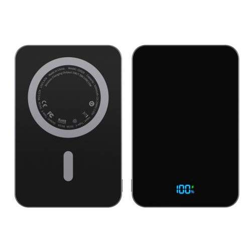 Ultracienki power bank magnetyczny TITAN 5000mAh