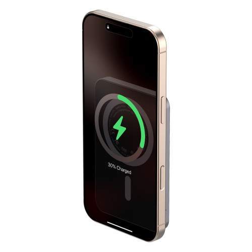 Ultracienki power bank magnetyczny TITAN 5000mAh
