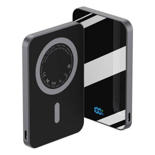 Ultracienki power bank magnetyczny TITAN 5000mAh