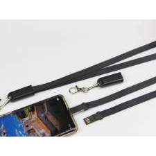 Event 3-in-1 lanyard multi-cable MIAMI with full logo print