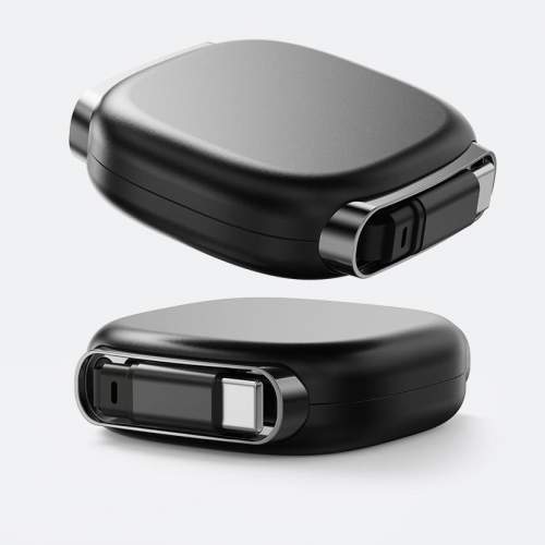 Retractable USB-C cable 100W LUKKA with full color print