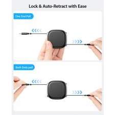 Retractable USB-C cable 100W LUKKA with full color print