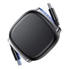 Retractable USB-C cable 100W LUKKA with full color print