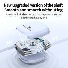 Retractable USB-C cable 100W LUKKA with full color print