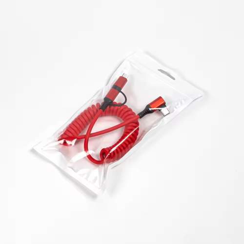 Kabel USB kątowy 90° 2w1 60W SPRING