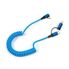 Kabel USB kątowy 90° 2w1 60W SPRING